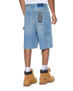 Mens Maxx Operator Short True Relaxed Walkshorts - Denim