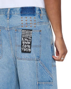 Mens Maxx Operator Short True Relaxed Walkshorts - Denim