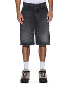 Mens Maxx Operator Short Villain Grey Relaxed Walkshorts - Grey