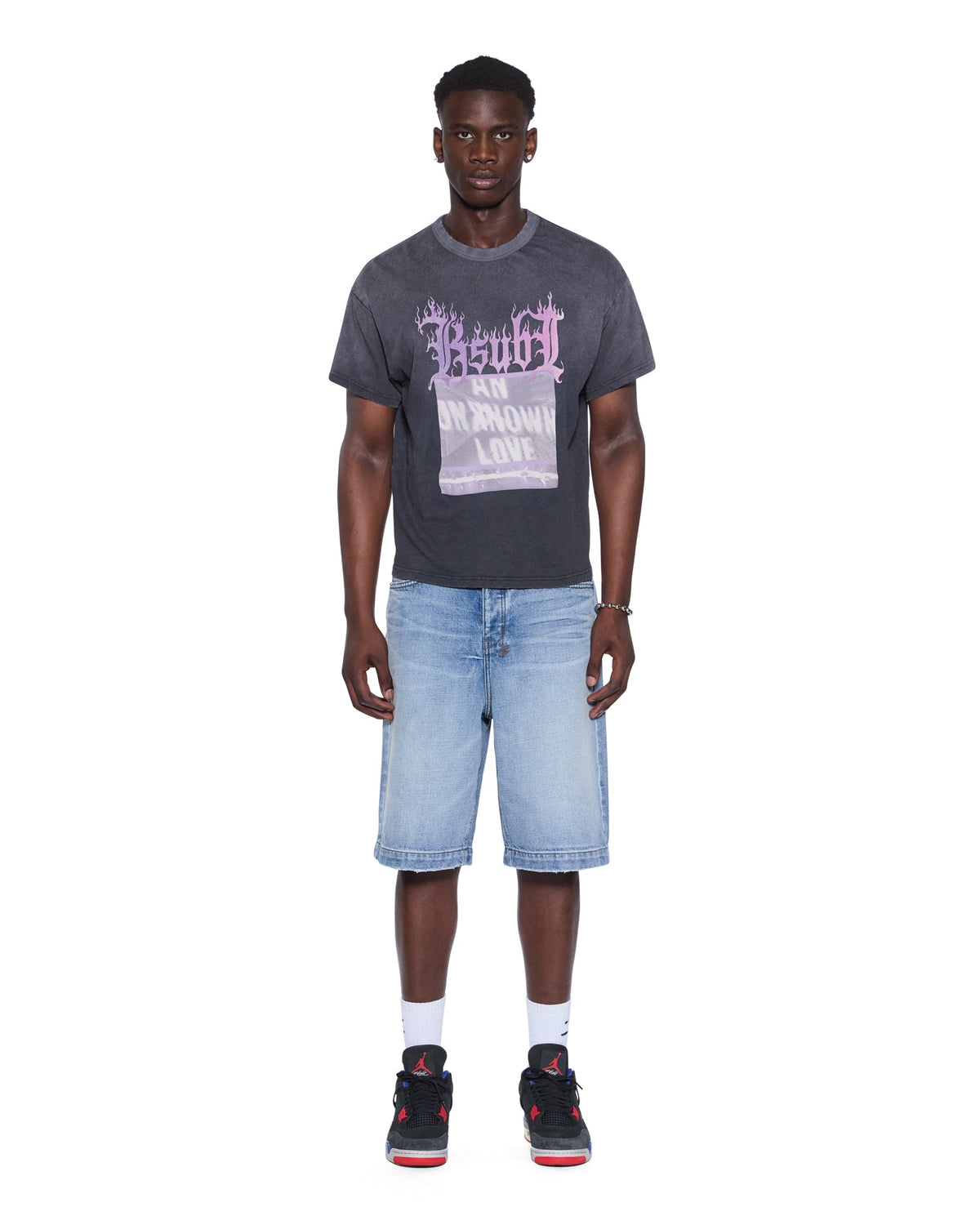 Mens Maxx Short Dakota Blue Oversized Walkshorts - Denim