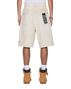 Mens Maxx Short Ivory Relaxed Walkshorts - Beige