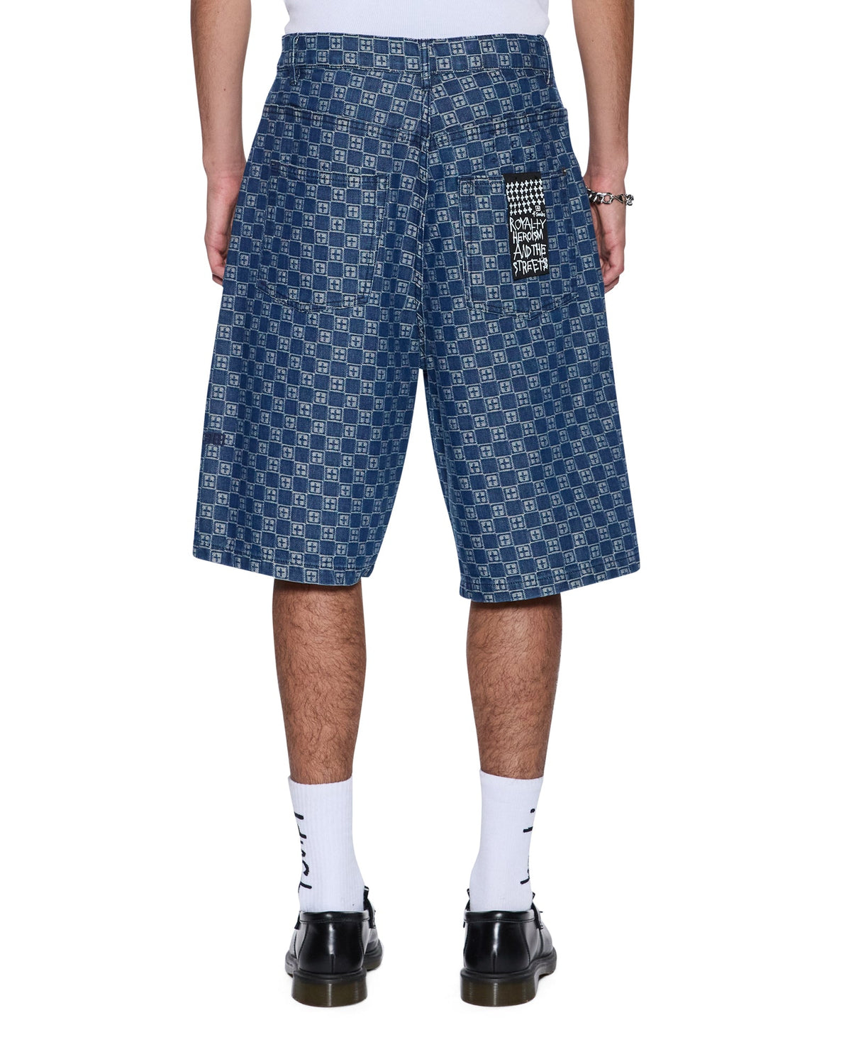 Mens Maxx Short Klassik Relaxed Walkshorts - Denim