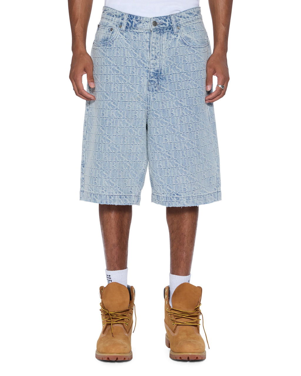 Mens Maxx Short Tile Relaxed Walkshorts - Denim