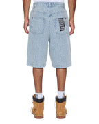 Mens Maxx Short Tile Relaxed Walkshorts - Denim