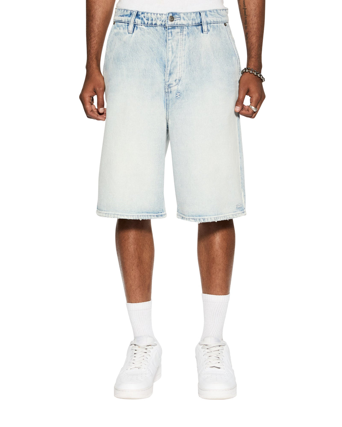 Mens Maxx Short Legacy Blue Relaxed Walkshorts - Denim