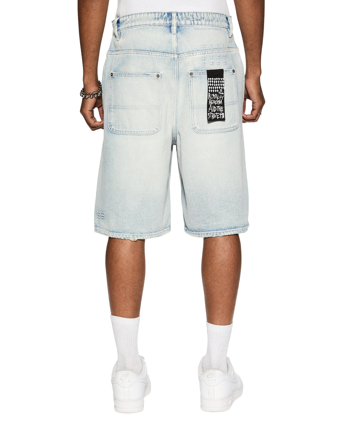 Mens Maxx Short Legacy Blue Relaxed Walkshorts - Denim