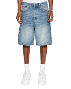 Mens Maxx Short Maverik Relaxed Walkshorts - Denim