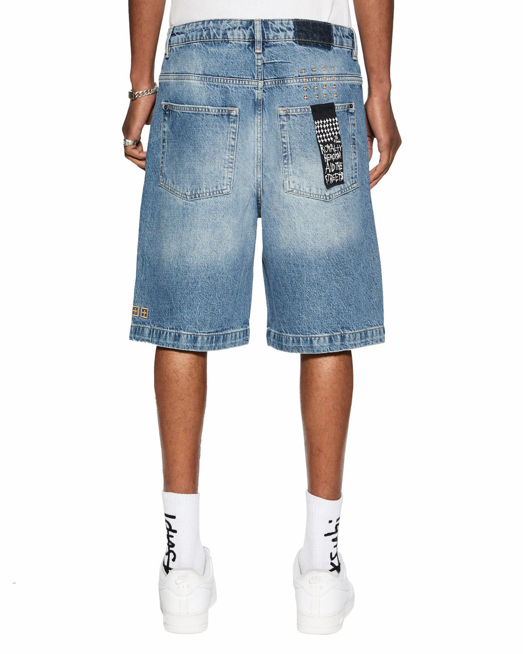 Mens Maxx Short Maverik Relaxed Walkshorts - Denim