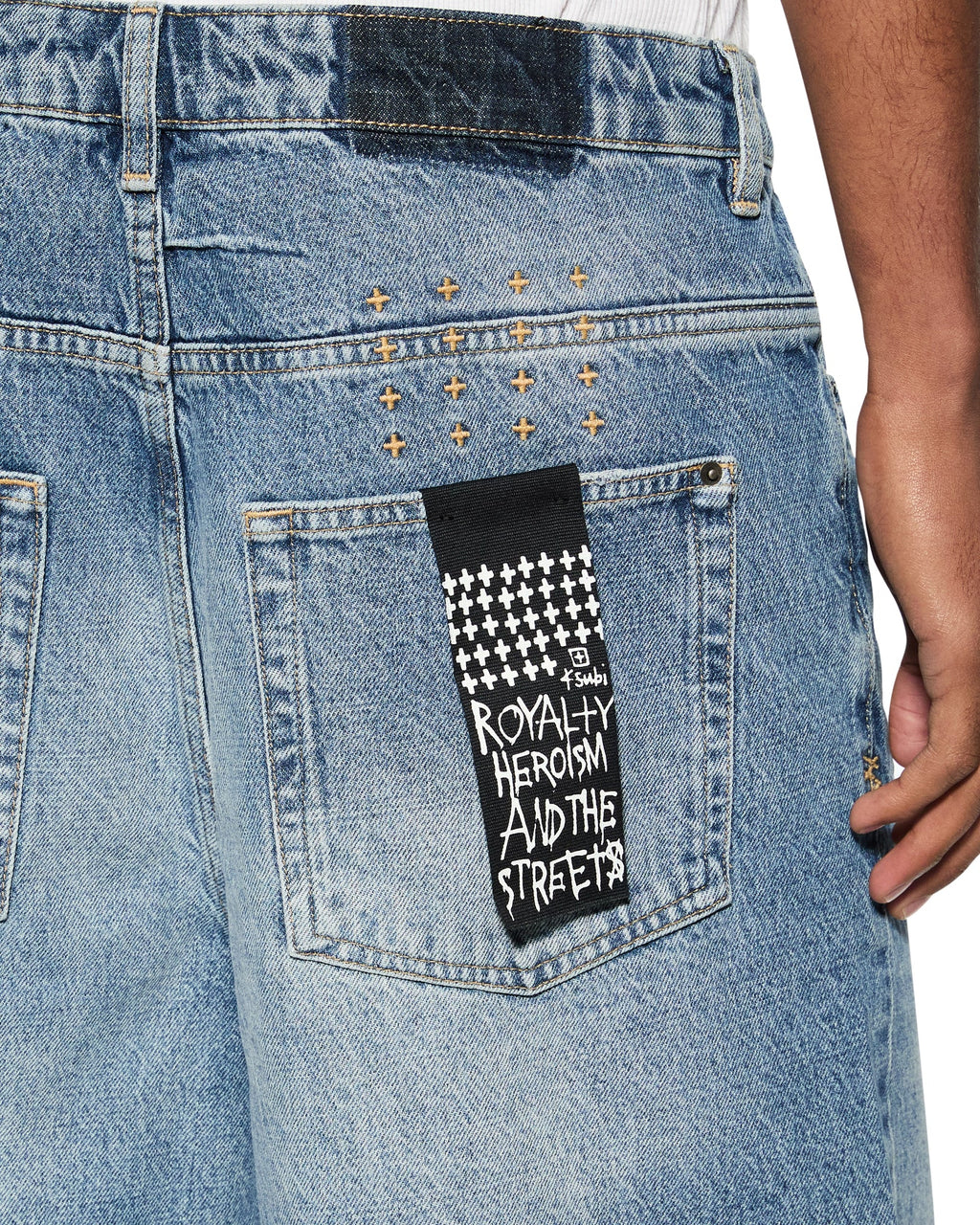 Mens Maxx Short Maverik Relaxed Walkshorts - Denim