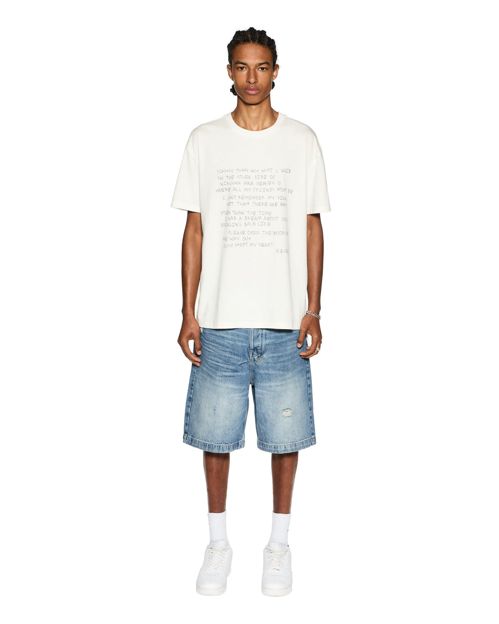 Mens Maxx Short Maverik Relaxed Walkshorts - Denim