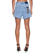 Womens Rise N Hi Authentik Fitted Walkshorts - Denim