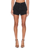 Womens Rise N Hi Short Stealth Fitted Walkshorts - Black