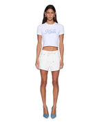 Womens Slouch Short Trak Blanc Regular Walkshorts - White