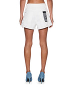 Womens Slouch Short Trak Blanc Regular Walkshorts - White