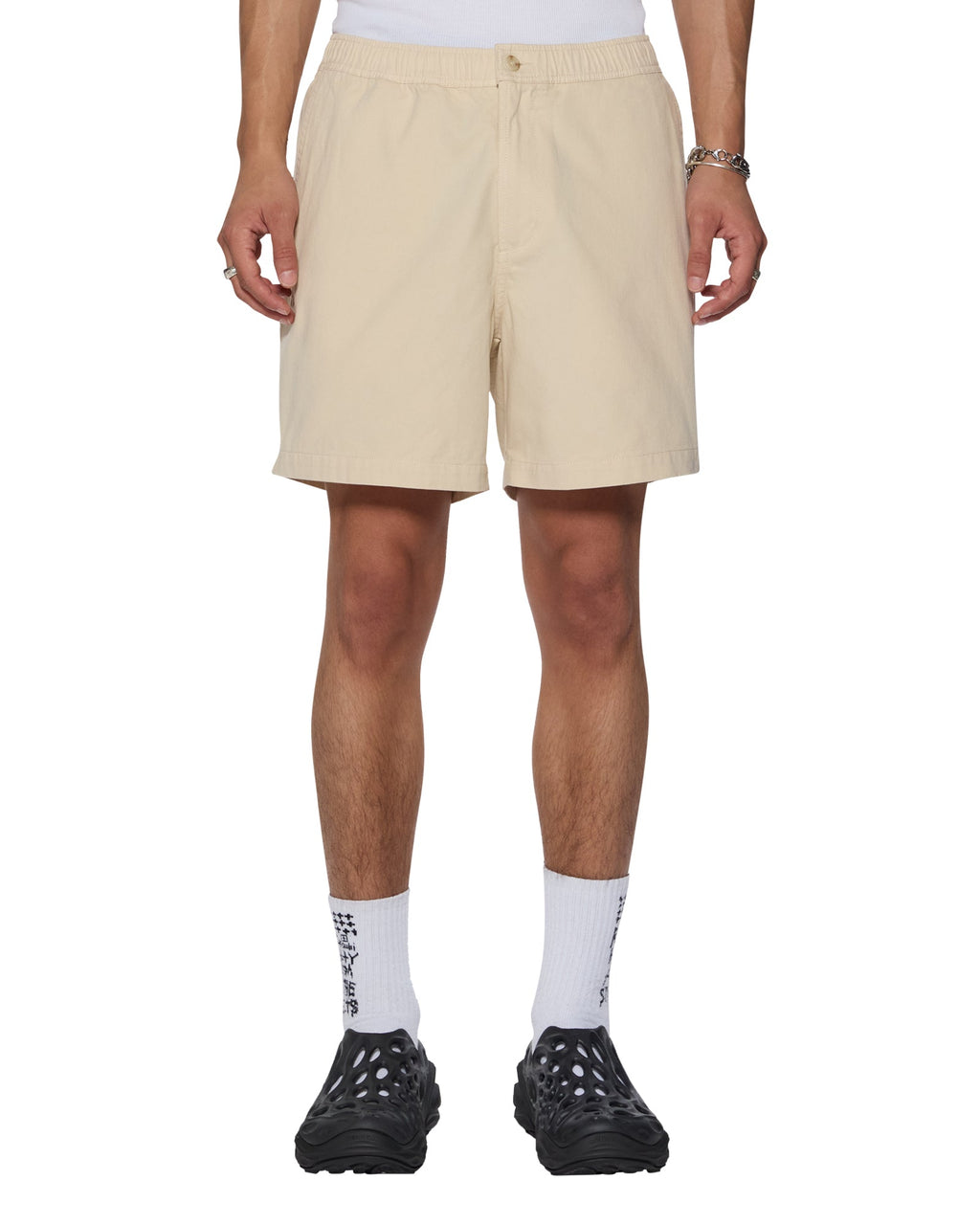 Mens Rugger Short Natural Regular Walkshorts - Beige