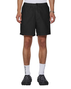 Mens Rugger Short Black Regular Walkshorts - Black