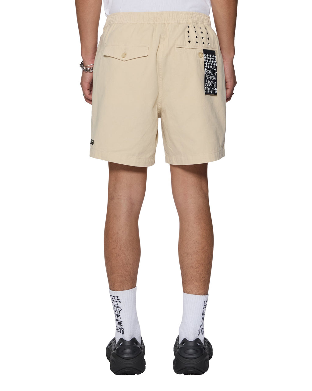 Mens Rugger Short Natural Regular Walkshorts - Beige
