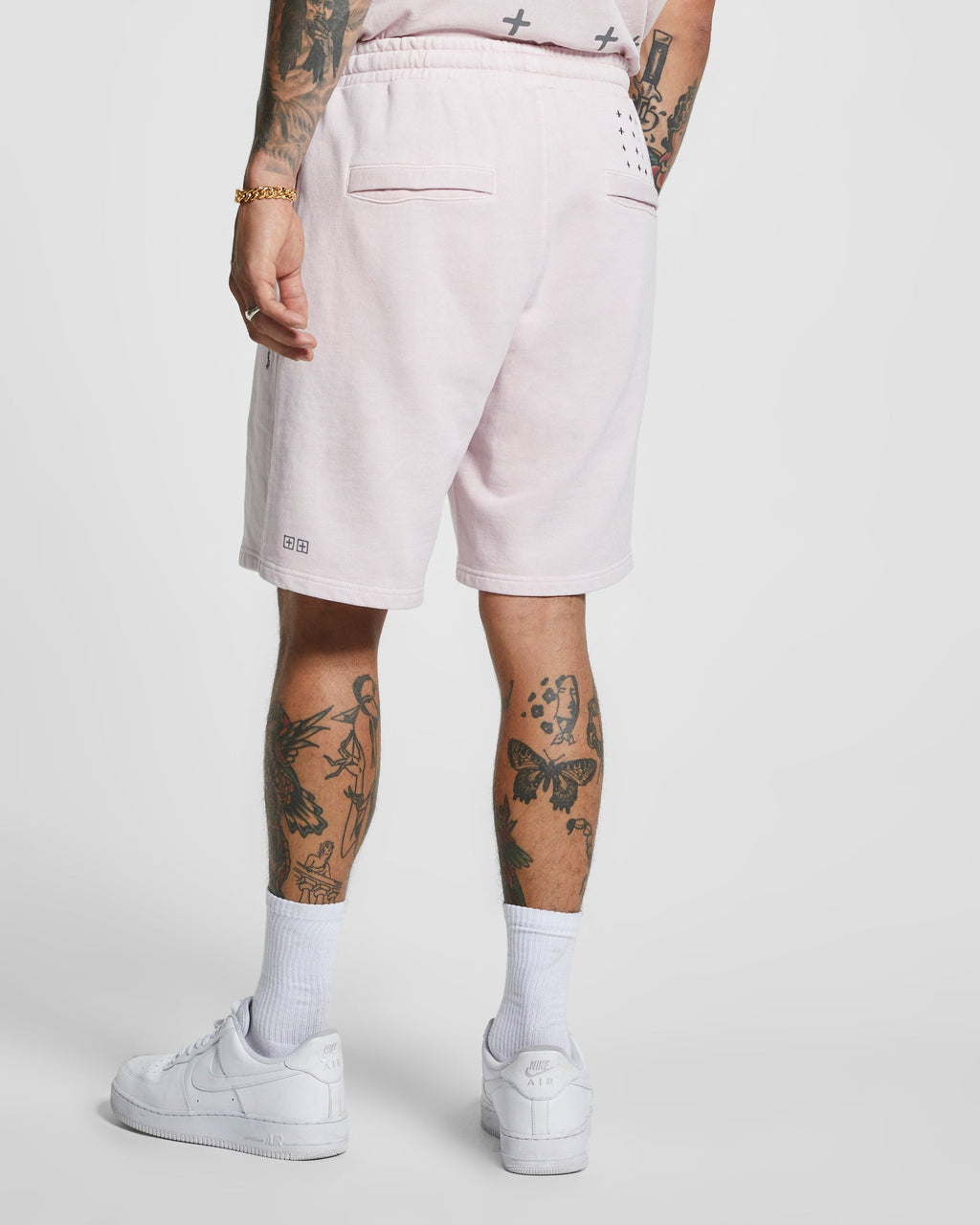 Mens 4 X 4 Trak Short Magnolia Relaxed Walkshorts - Pink