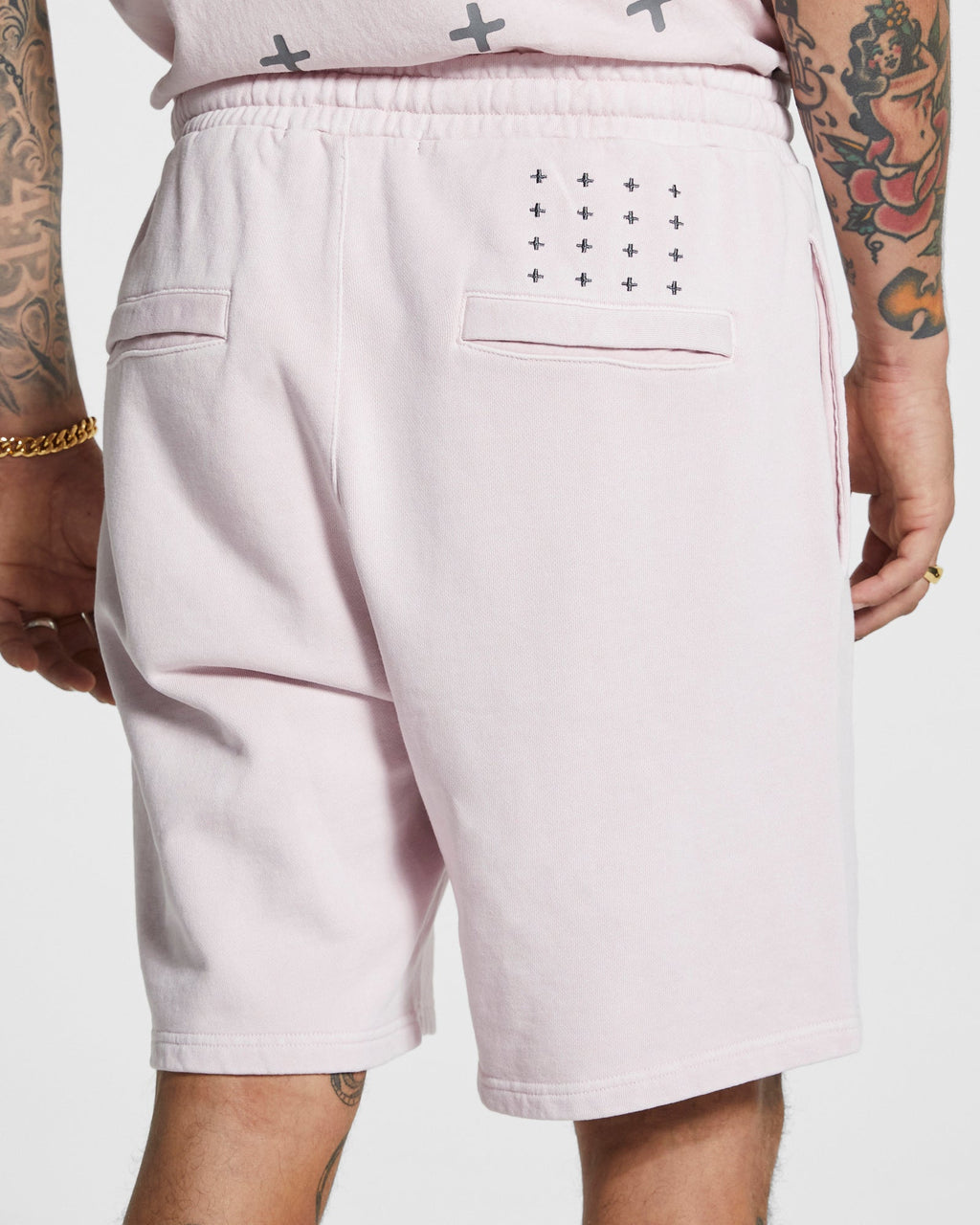 Mens 4 X 4 Trak Short Magnolia Relaxed Walkshorts - Pink