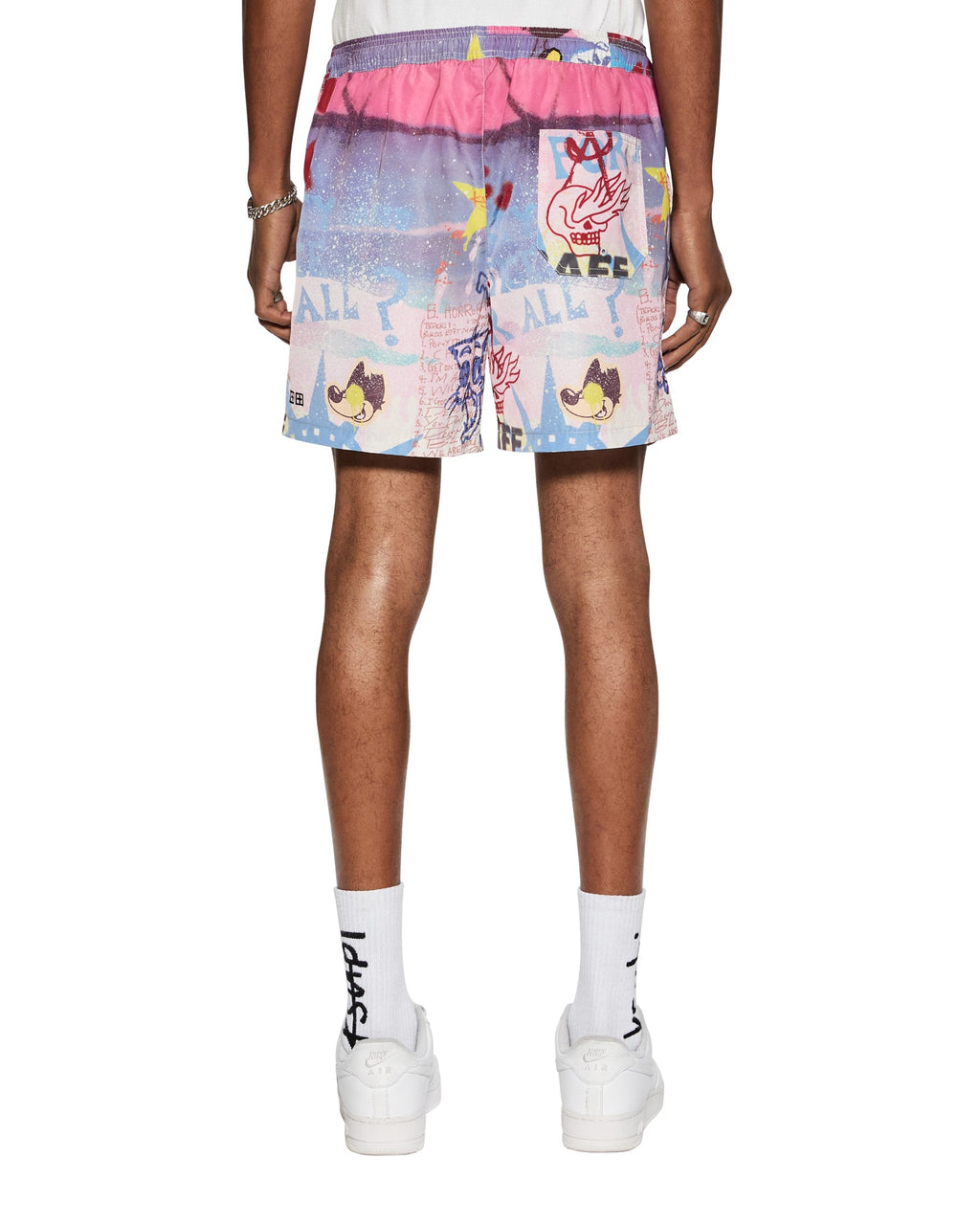 Mens Vandals Boardshort Multi Regular Walkshorts - Multi Colour