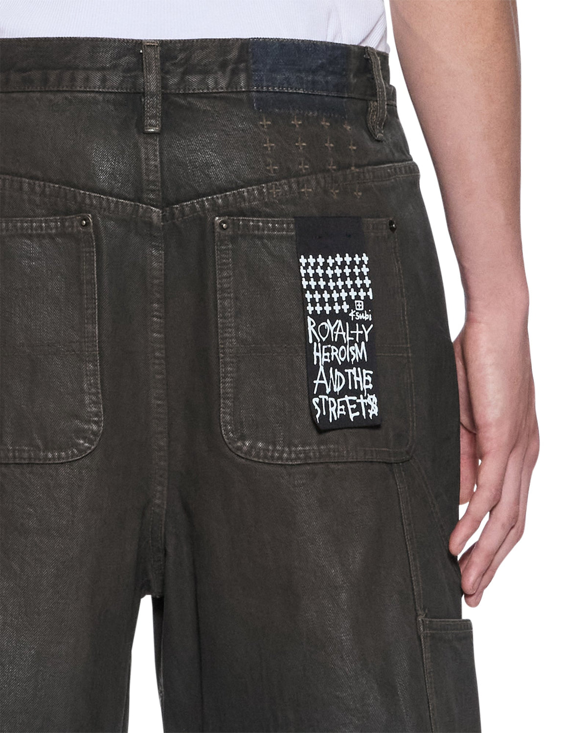 Mens Maxx Operator Short Grease Relaxed Walkshorts - Black