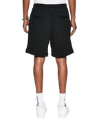 Mens 4 X 4 Trak Short Jet Black Slim Walkshorts - Black