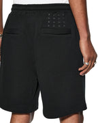 Mens 4 X 4 Trak Short Jet Black Slim Walkshorts - Black