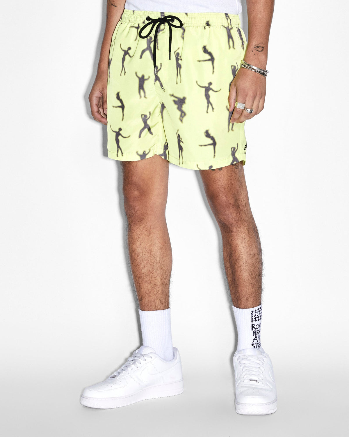 Mens Dance Klass Boardshort Daylite Regular Walkshorts - Green