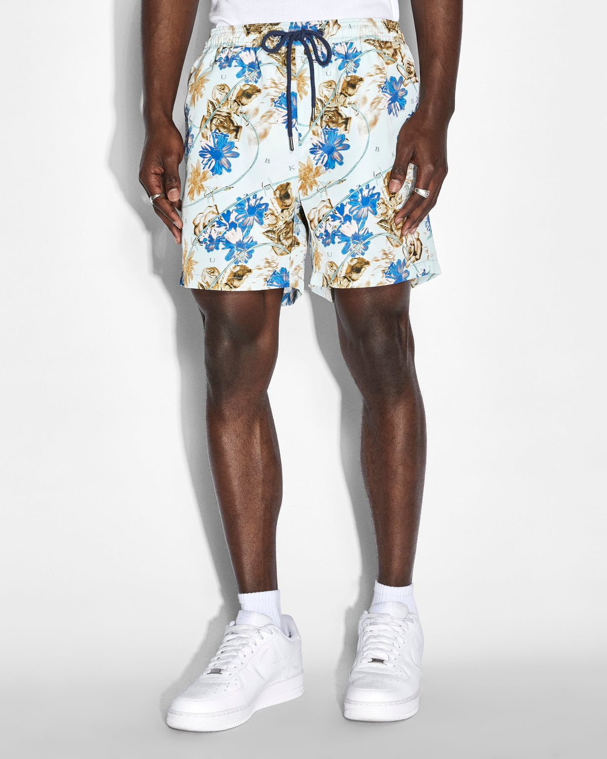 Mens Floralist Boardshort Multi Regular Walkshorts - Multi Colour