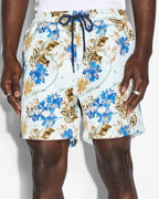 Mens Floralist Boardshort Multi Regular Walkshorts - Multi Colour