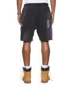 Mens Genesis Trak Short Charcoal Fade Regular Walkshorts - Grey