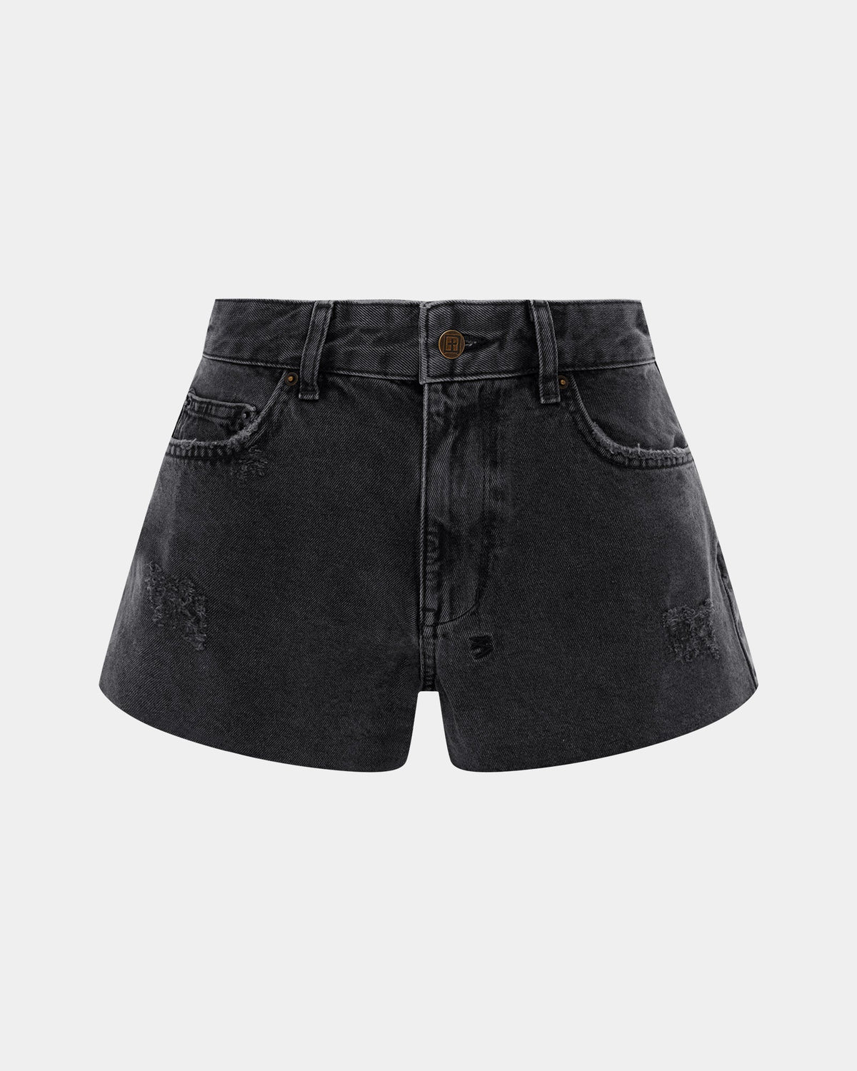 Womens Kali Short Fallen Fitted Walkshorts - Black