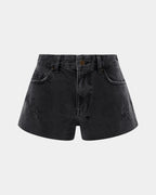 Womens Kali Short Fallen Fitted Walkshorts - Black
