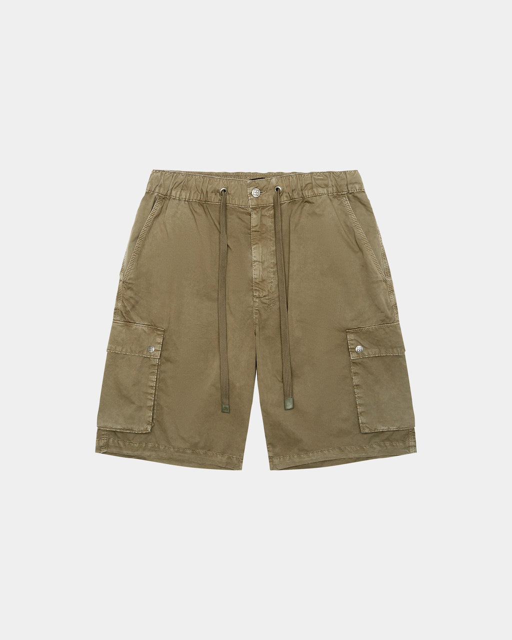 Mens Krush Cargo Short Army Fade Regular Walkshorts - Green