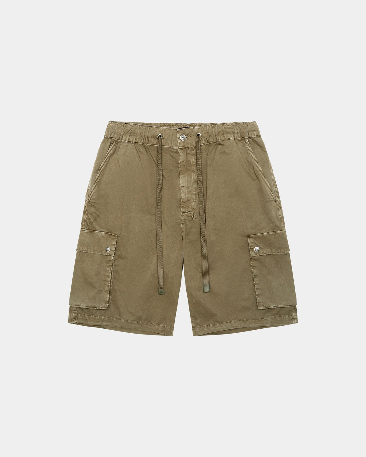 Mens Krush Cargo Short Army Fade Regular Walkshorts - Green