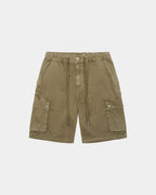 Mens Krush Cargo Short Army Fade Regular Walkshorts - Green