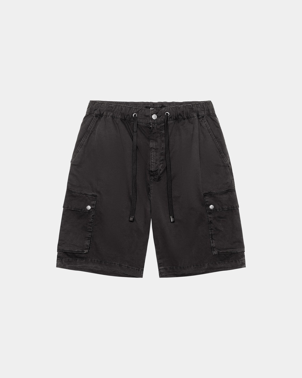 Mens Krush Cargo Short Black Regular Walkshorts - Black