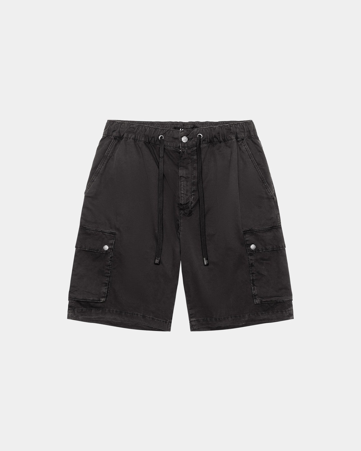 Mens Krush Cargo Short Black Regular Walkshorts - Black