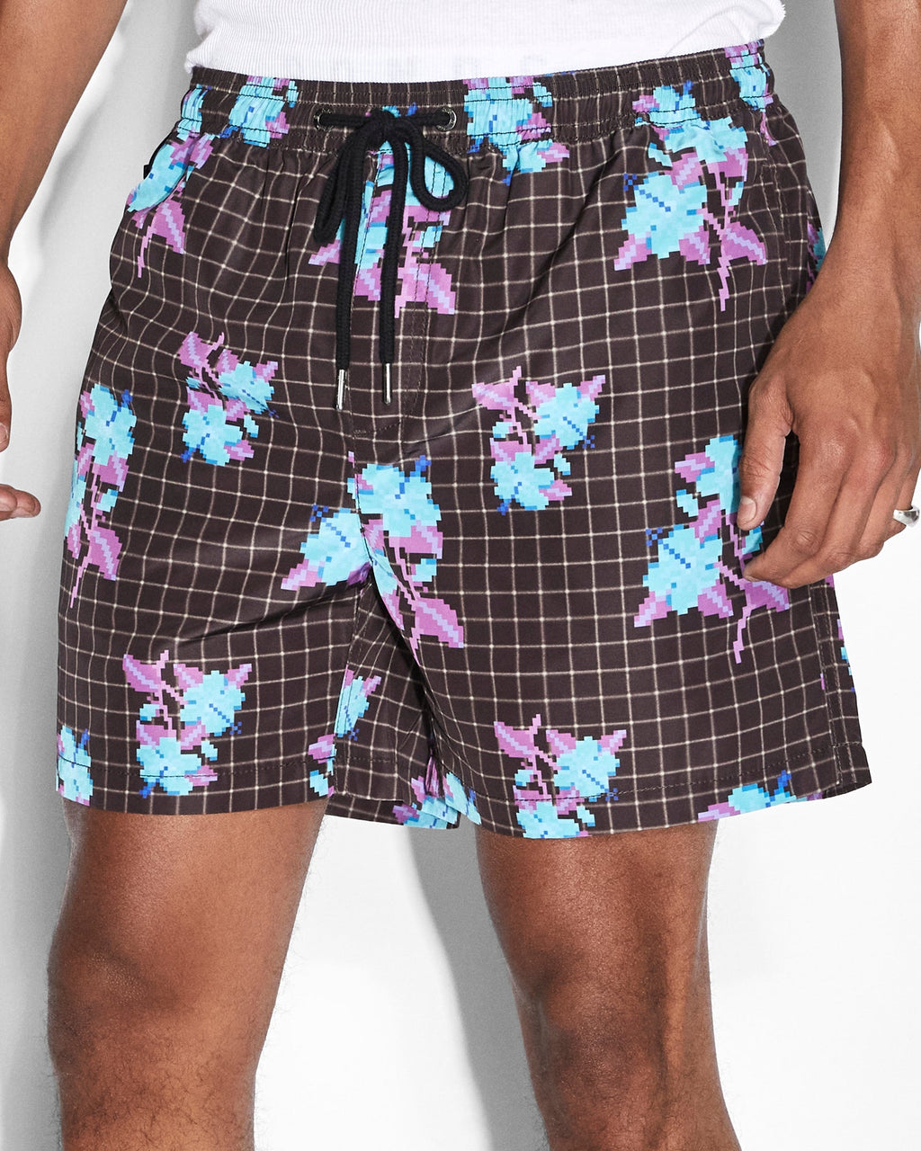 Mens Low Res Boardshort Multi Regular Walkshorts - Multi Colour