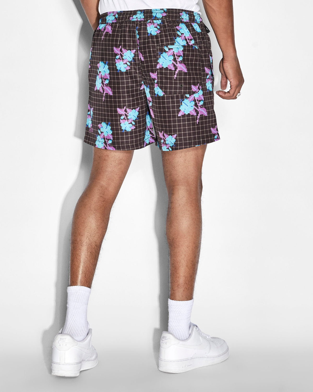 Mens Low Res Boardshort Multi Regular Walkshorts - Multi Colour