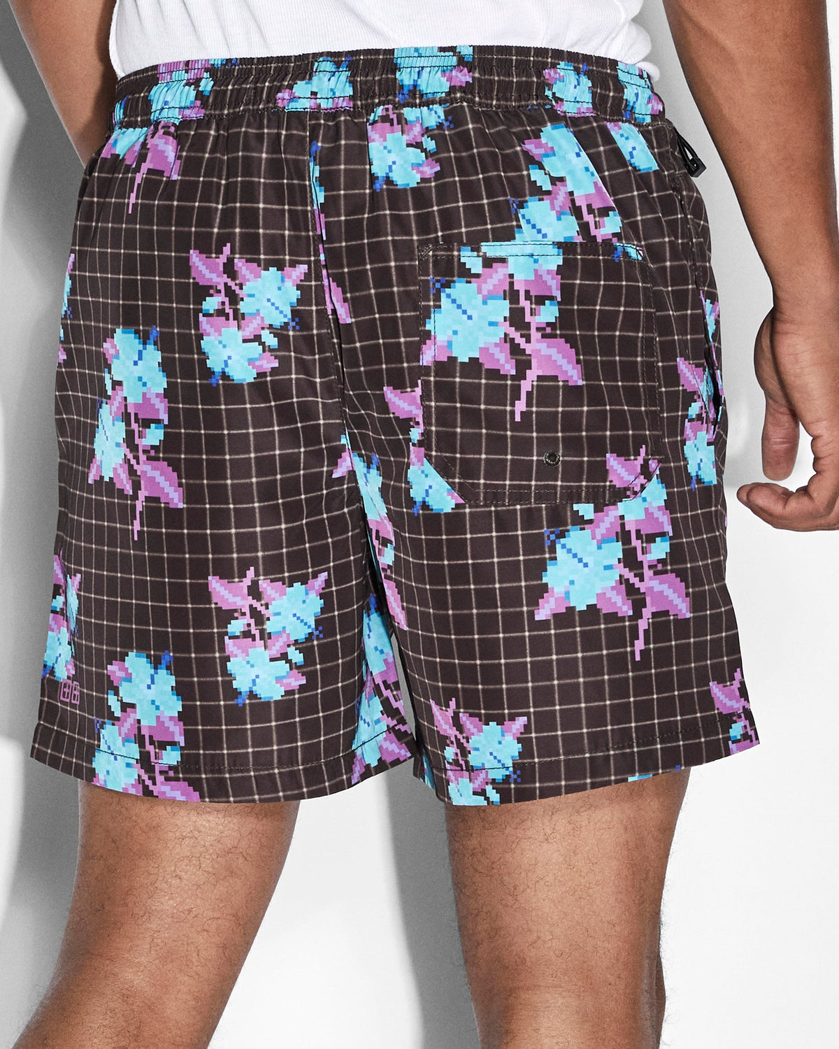 Mens Low Res Boardshort Multi Regular Walkshorts - Multi Colour