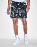 MASH UP BOARDSHORT BLACK