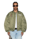 STAY UP 4EVA BOMBER JACKET KHAKI