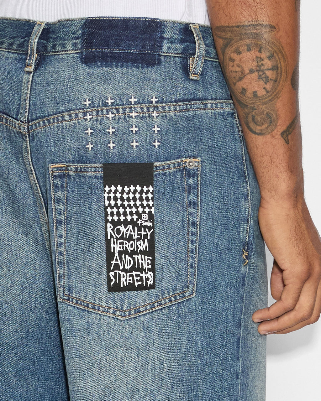 Mens Maxx Short Kult Relaxed Walkshorts - Denim
