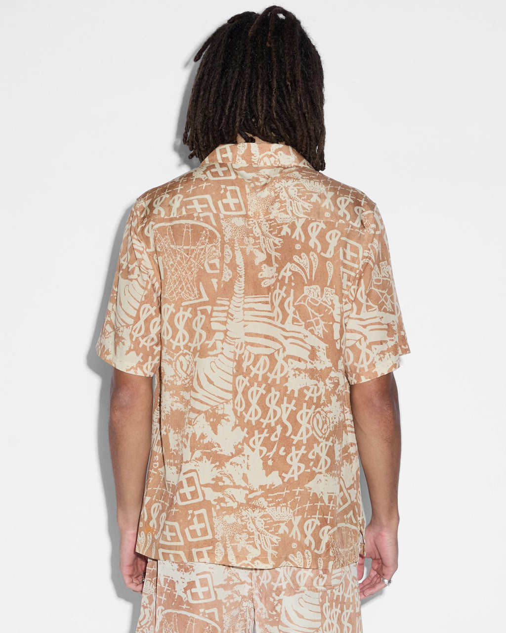 Mens Mills Ikon Resort Ss Shirt Multi Regular Shirts - Multi Colour
