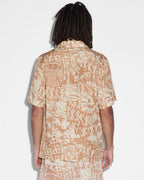 Mens Mills Ikon Resort Ss Shirt Multi Regular Shirts - Multi Colour