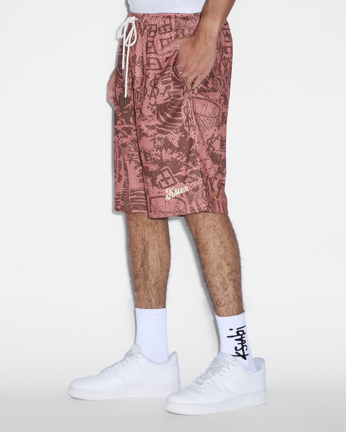 Mens Mills Ikon Short Multi Relaxed Walkshorts - Multi Colour