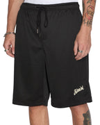 Mens Roll Mesh Short Black Regular Walkshorts - Black