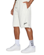 Mens Roll Mesh Short White Regular Walkshorts - White