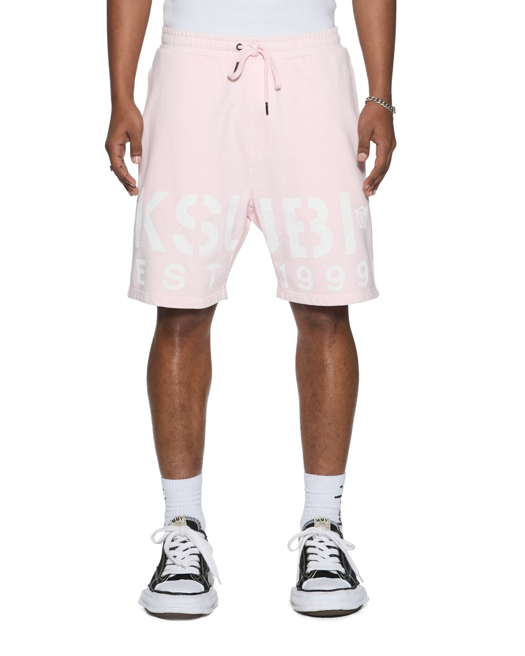 Mens State Trak Short Quartz Fade Regular Walkshorts - Pink